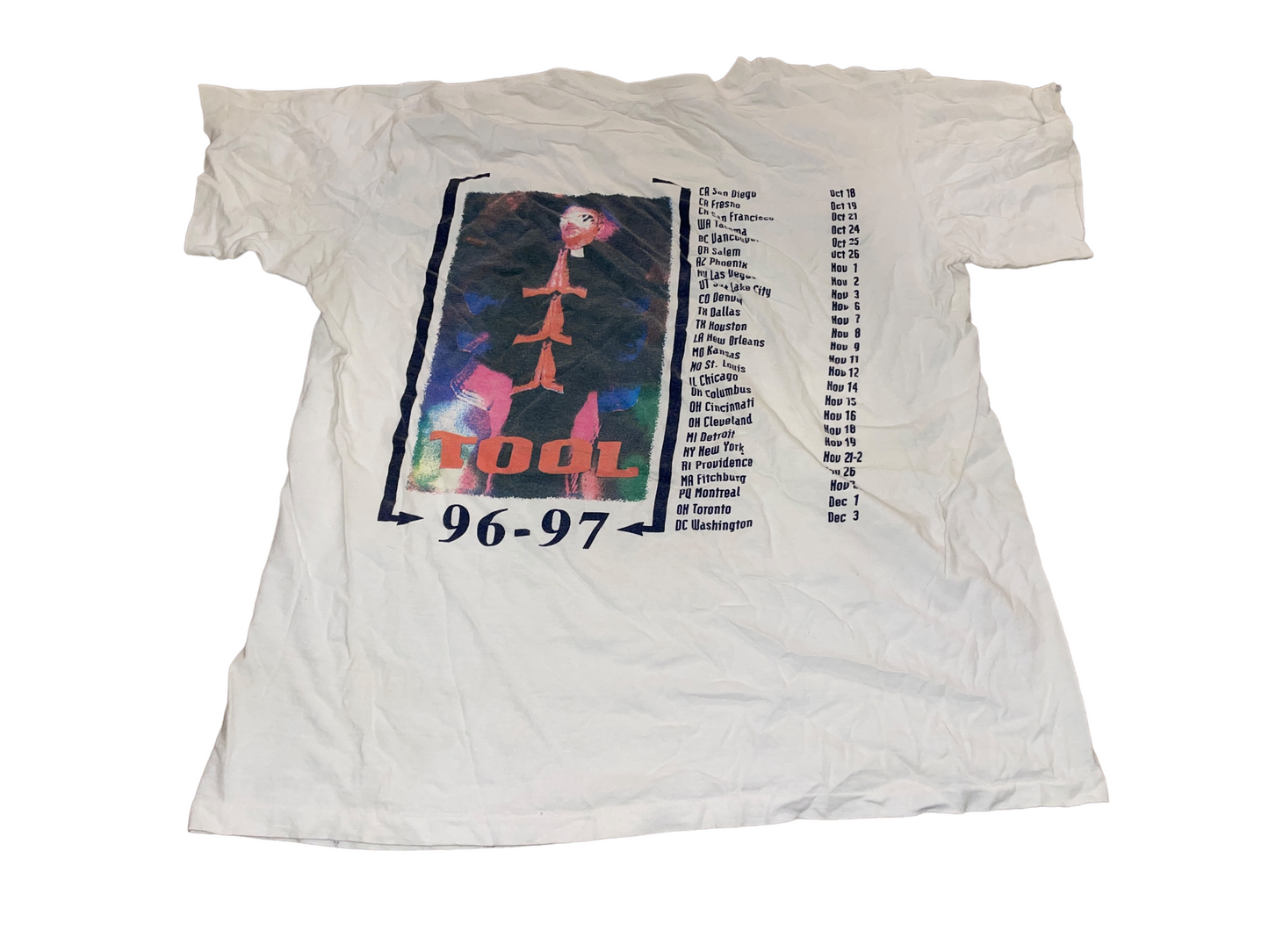 Vintage 1997 Tool T-Shirt