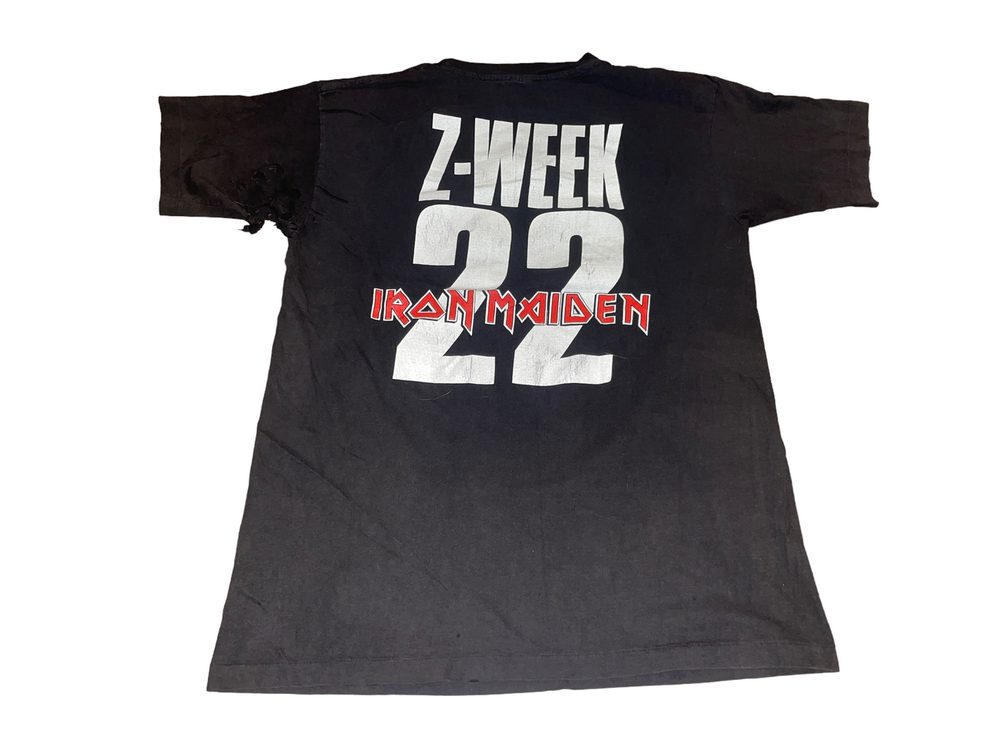 Vintage 1990 Iron Maiden Z-Week T-Shirt