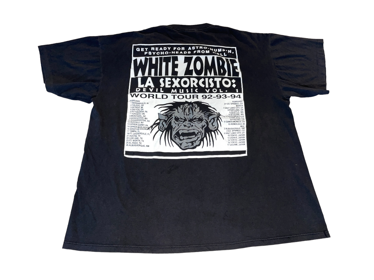 Vintage 90's White Zombie T-Shirt
