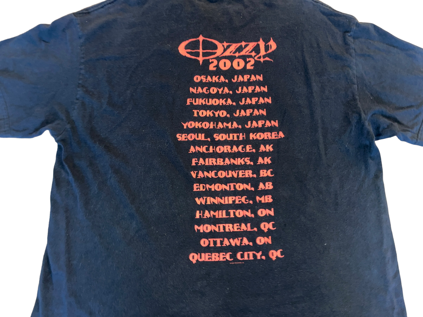 Vintage 2002 Ozzy Osbourne T-Shirt