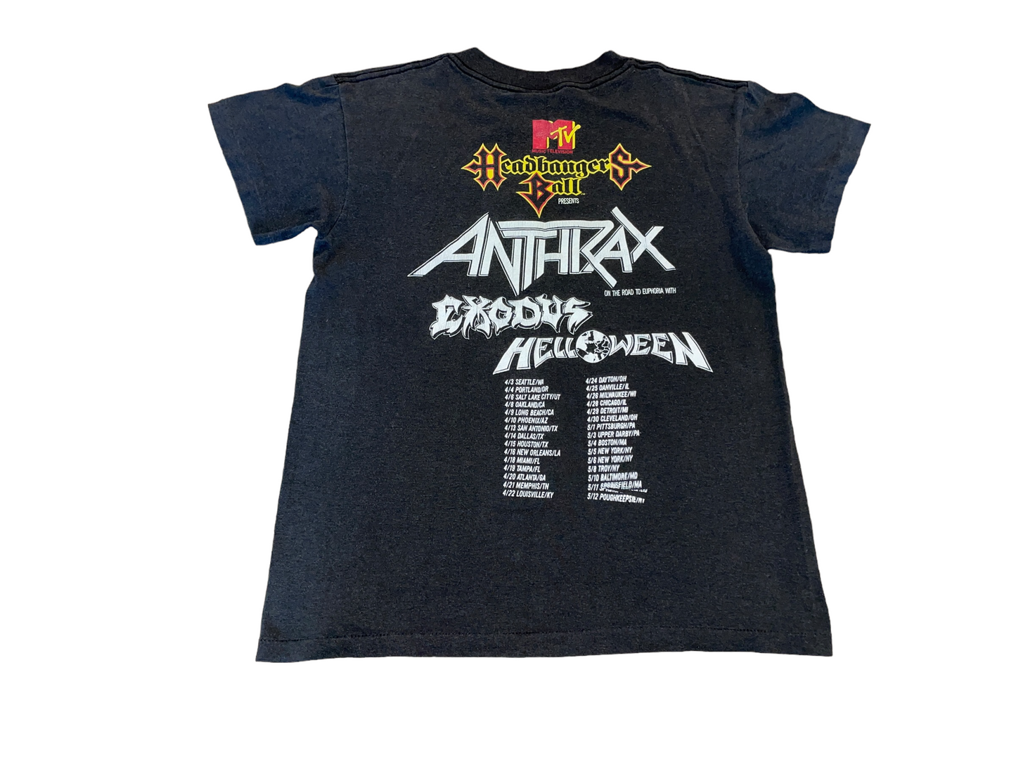 Vintage 80's MTV Headbanger's Ball T-Shirt