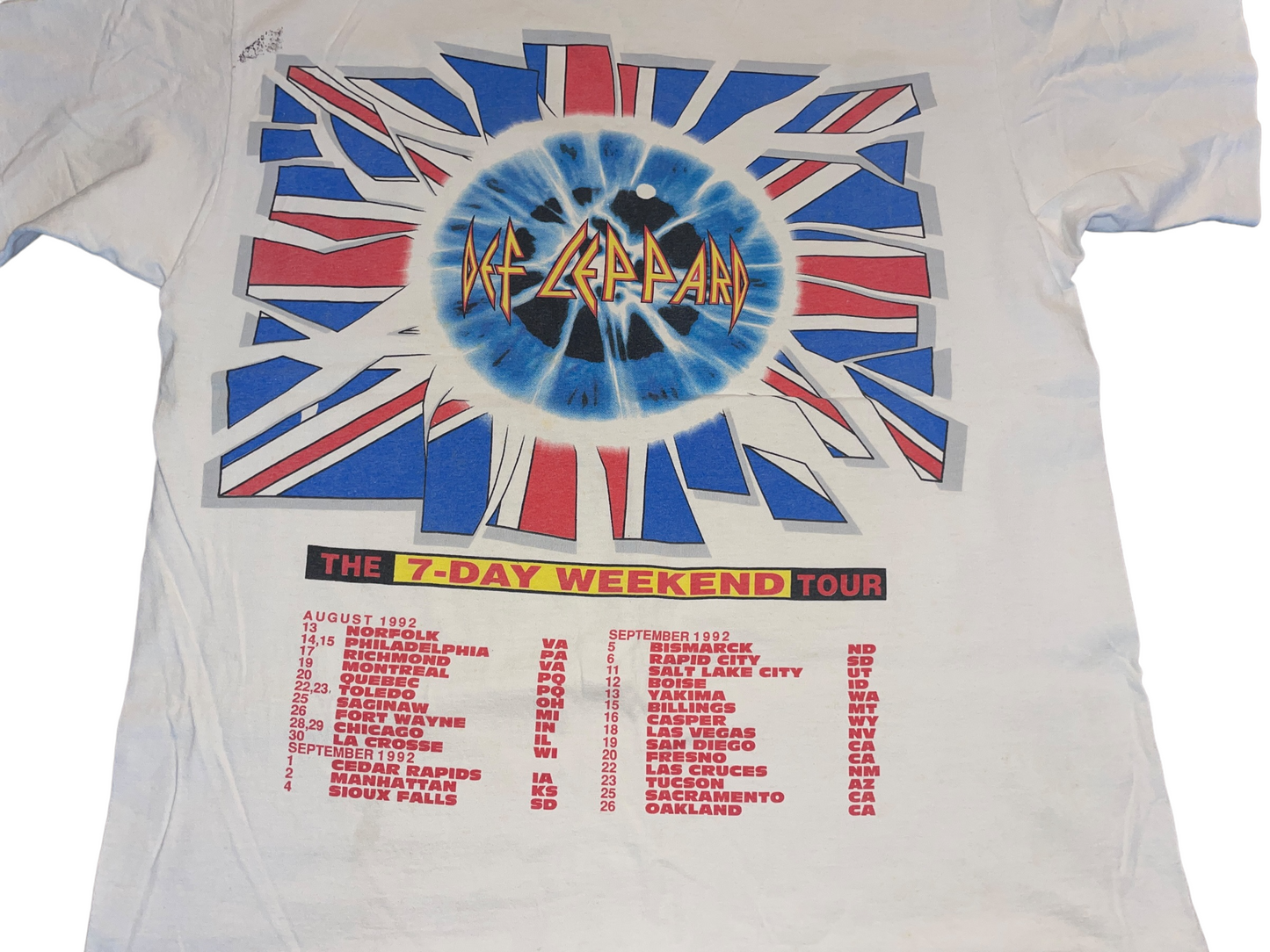 Vintage 1992 Def Leppard T-Shirt