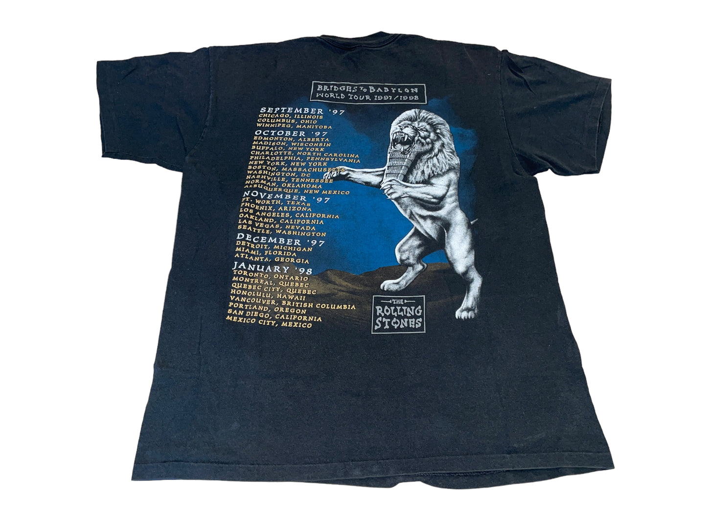 Vintage 1997 The Rolling Stones T-Shirt