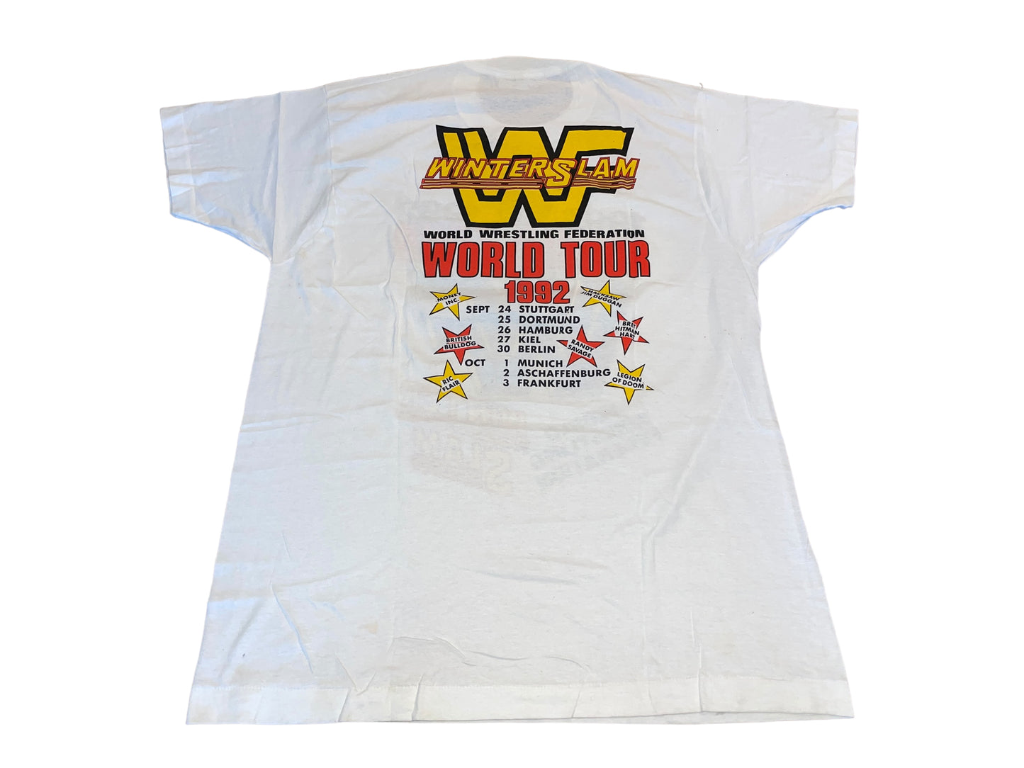 Vintage 1992 WWF Winter Slam T-Shirt