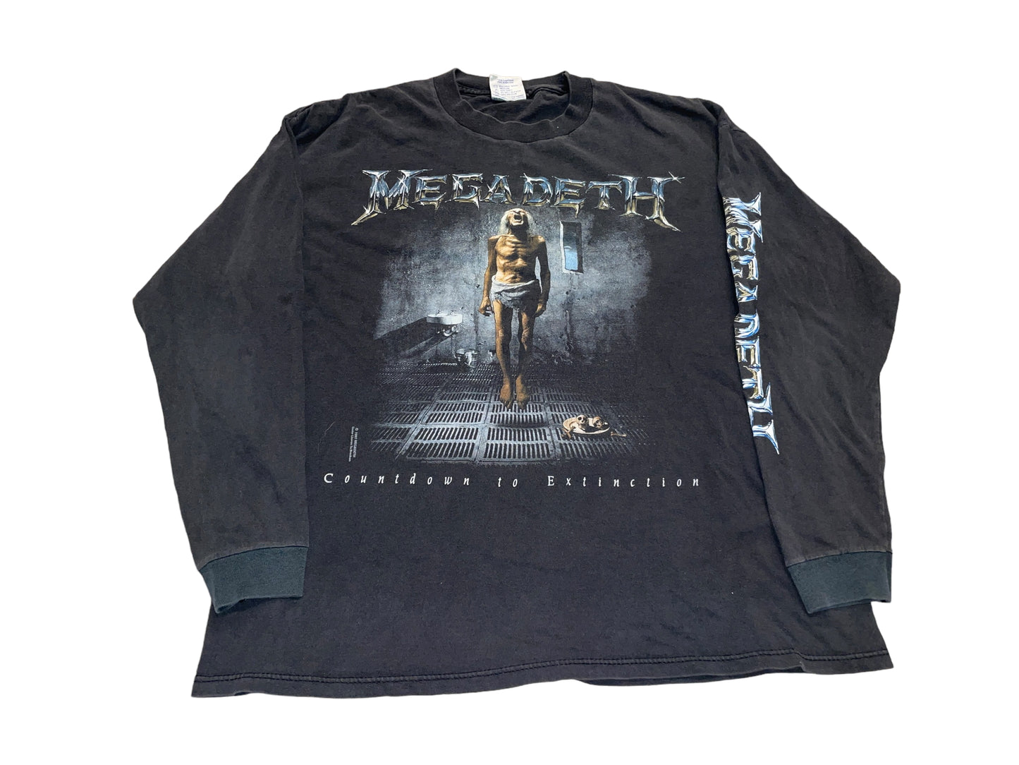 Vintage 1992 Megadeth Long Sleeve