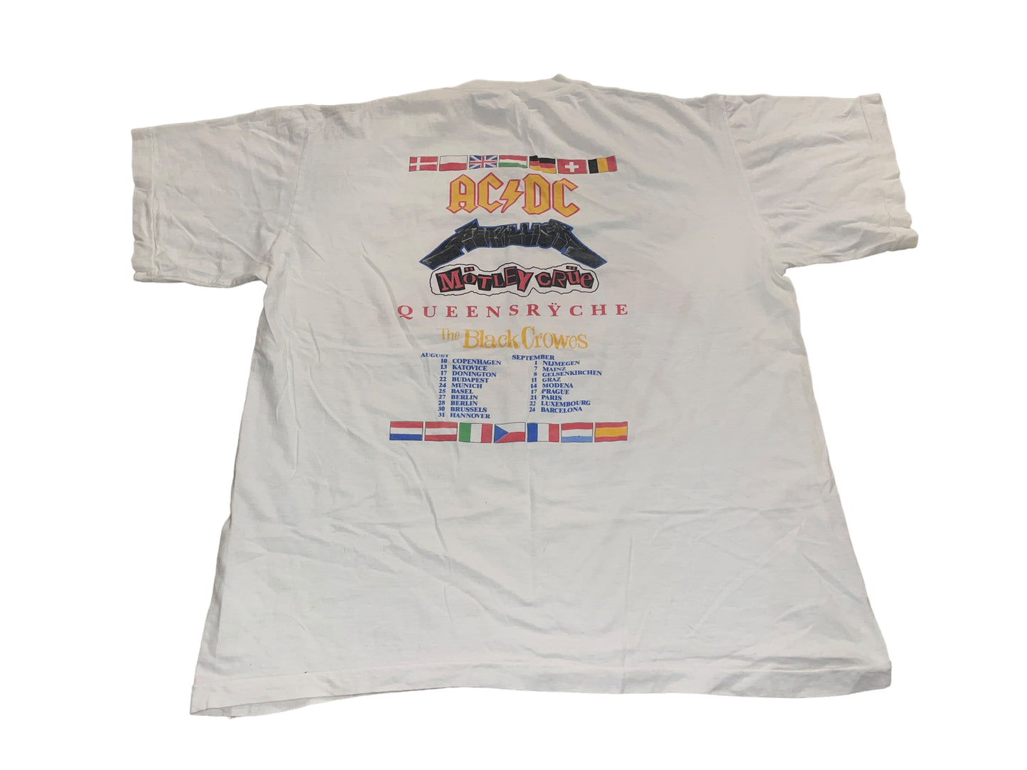Vintage 80's Monsters of Rock T-Shirt