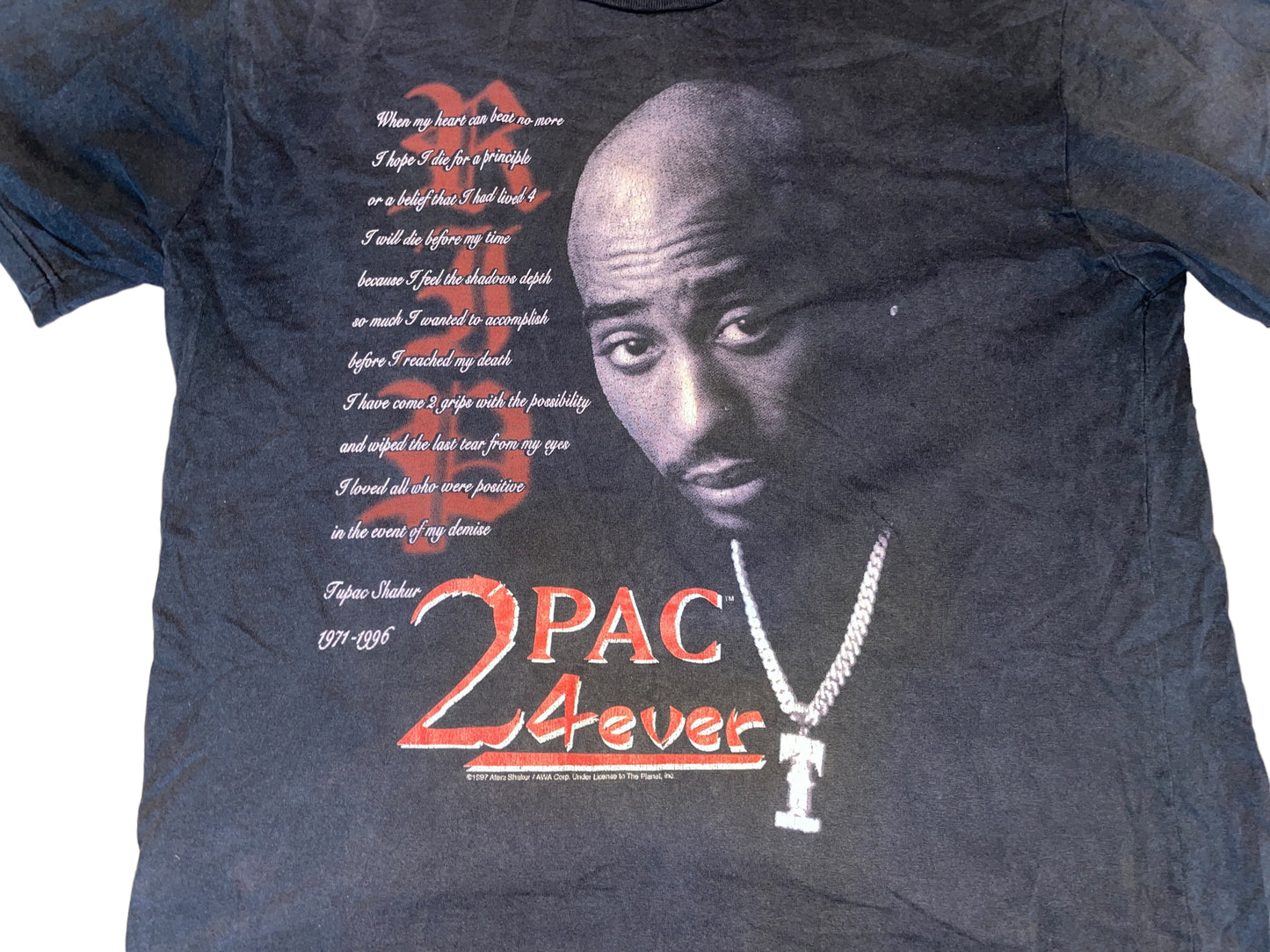 Vintage 1997 2Pac Shakur T-Shirt
