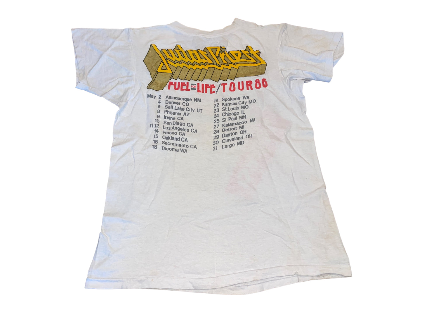 Vintage 1986 Judas Priest T-Shirt