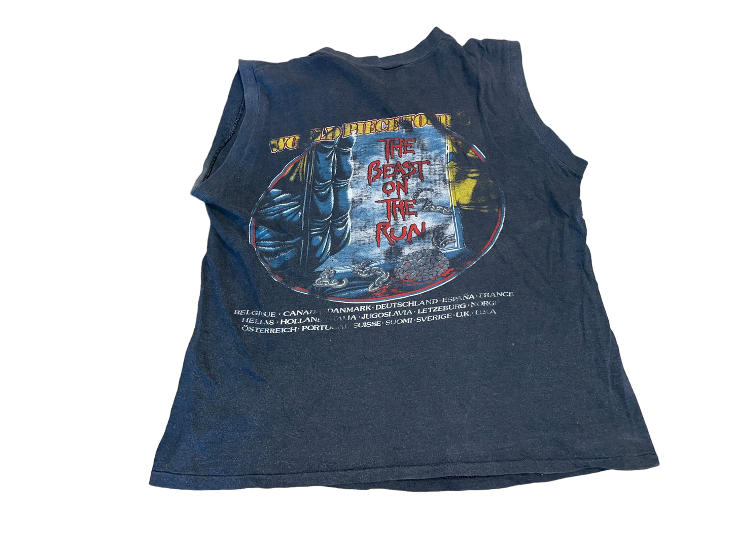 Vintage 1983 Iron Maiden Shirt