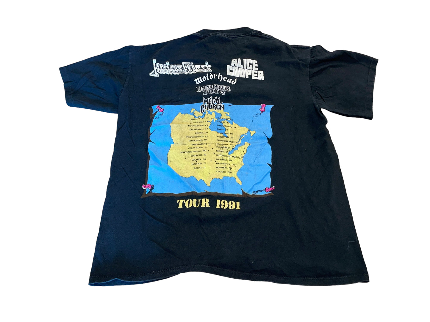 Vintage 1991 Operation Rock & Roll T-Shirt