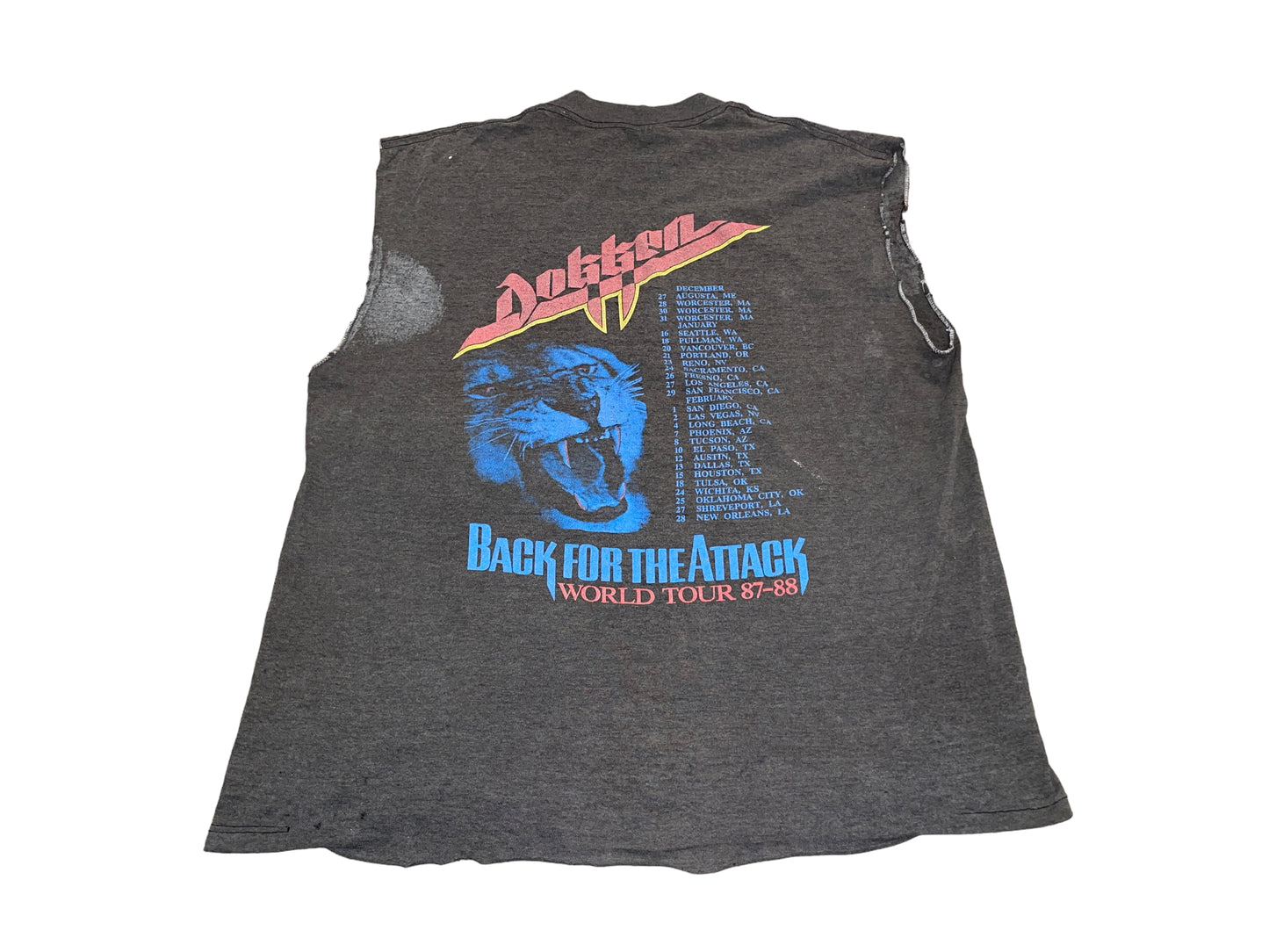 VIntage 1988 Dokken T-Shirt