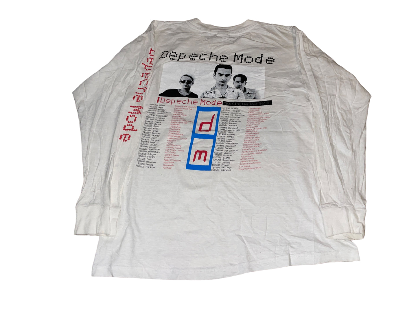 Vintage 90's Depeche Mode Long Sleeve