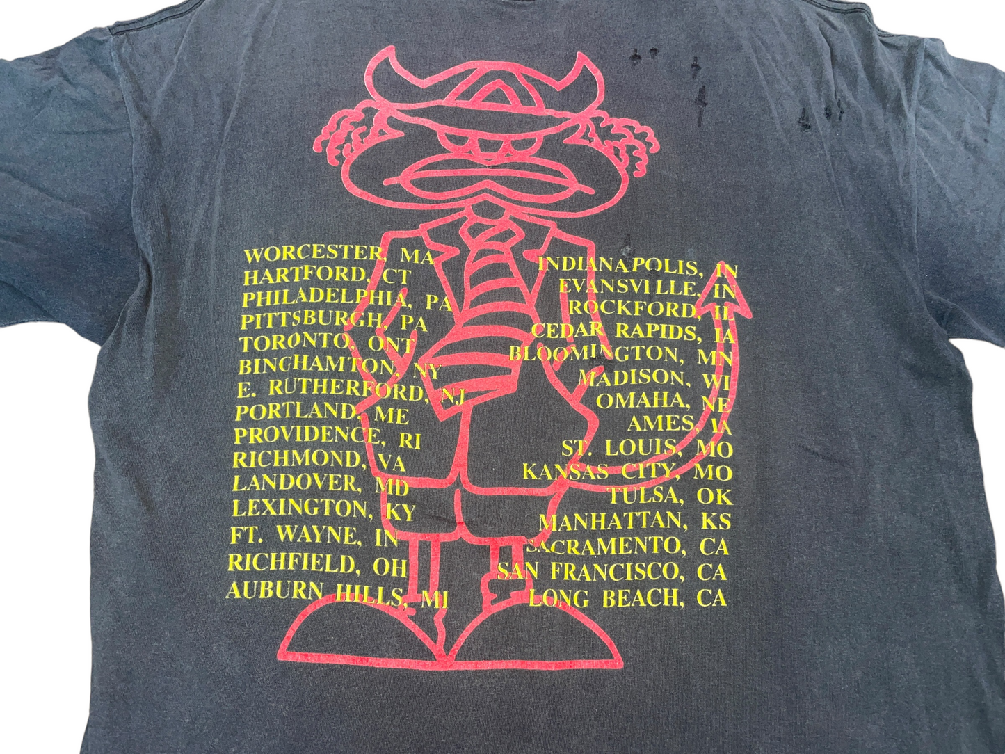 Vintage 1990 ACDC The Razor's Edge Tour T-Shirt