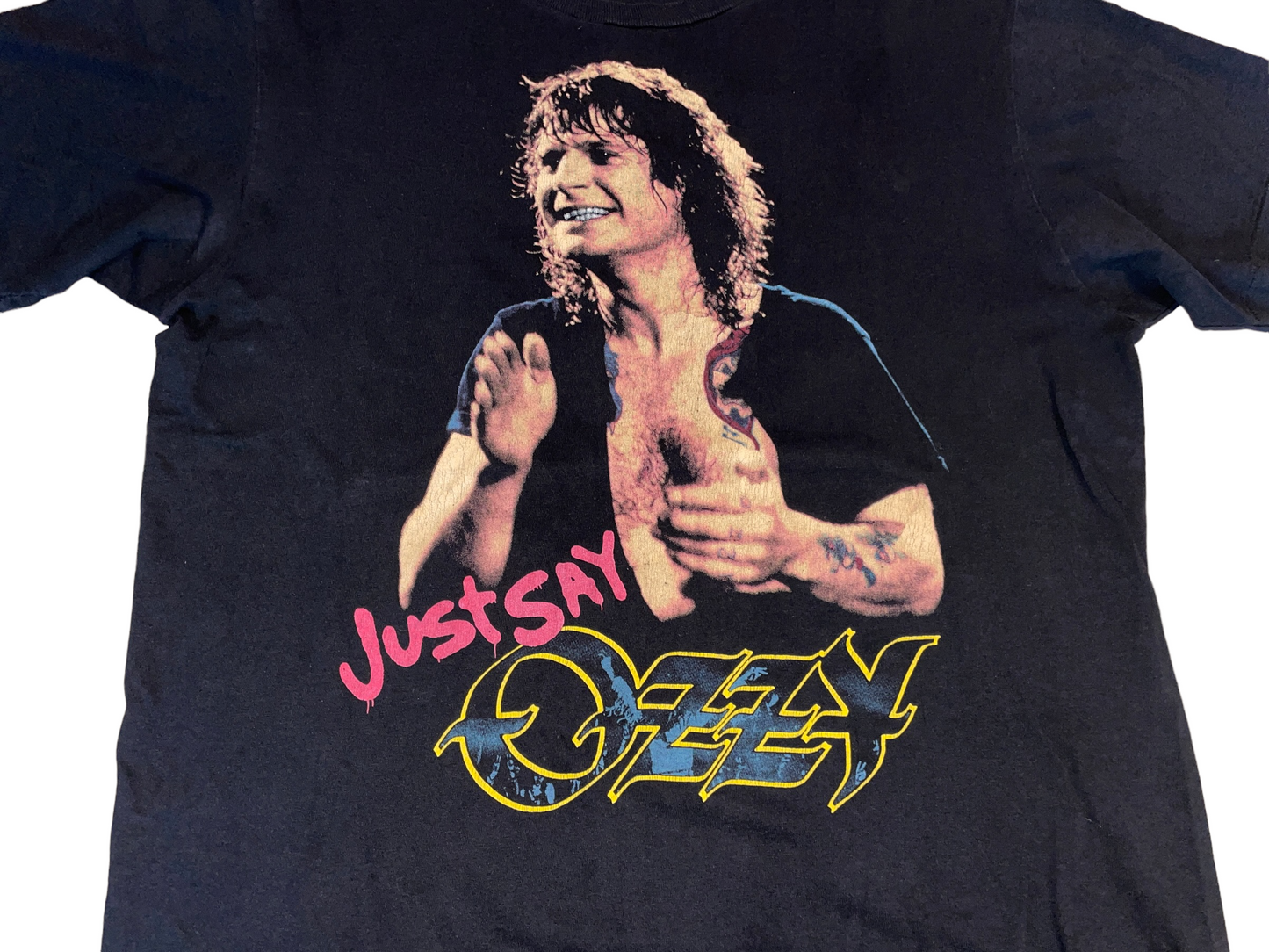 Vintage 80's Ozzy Osbourne Just Say T-Shirt