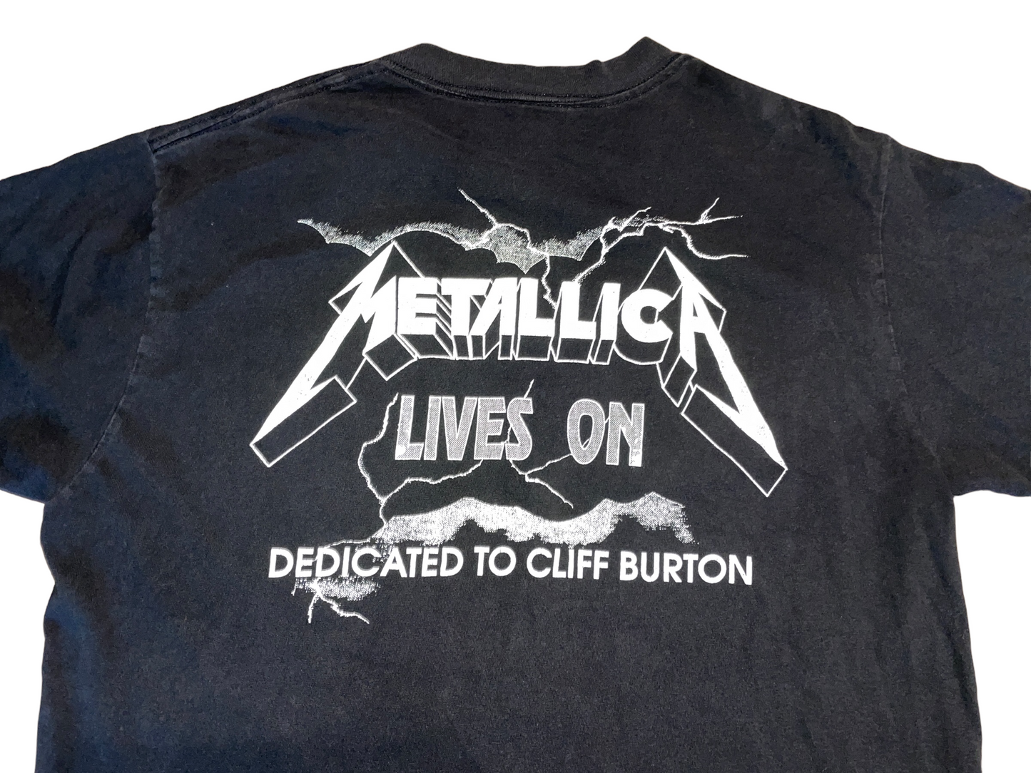 Vintage 80's Metallica Cliff Burton Rest in Peace T-Shirt