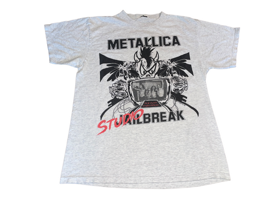 Vintage 1995 Metallica Studio Jailbreak T-Shirt