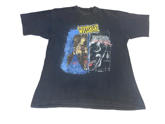Vintage 1990 Wolfsbane Tour T-Shirt