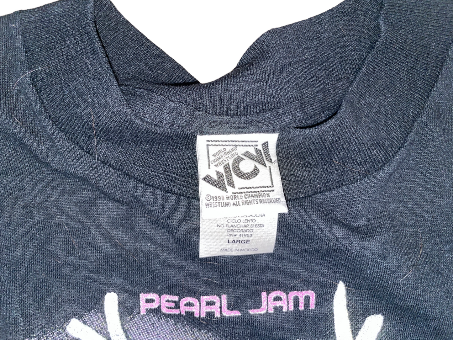 Vintage 90's Pearl Jam Tour T-Shirt