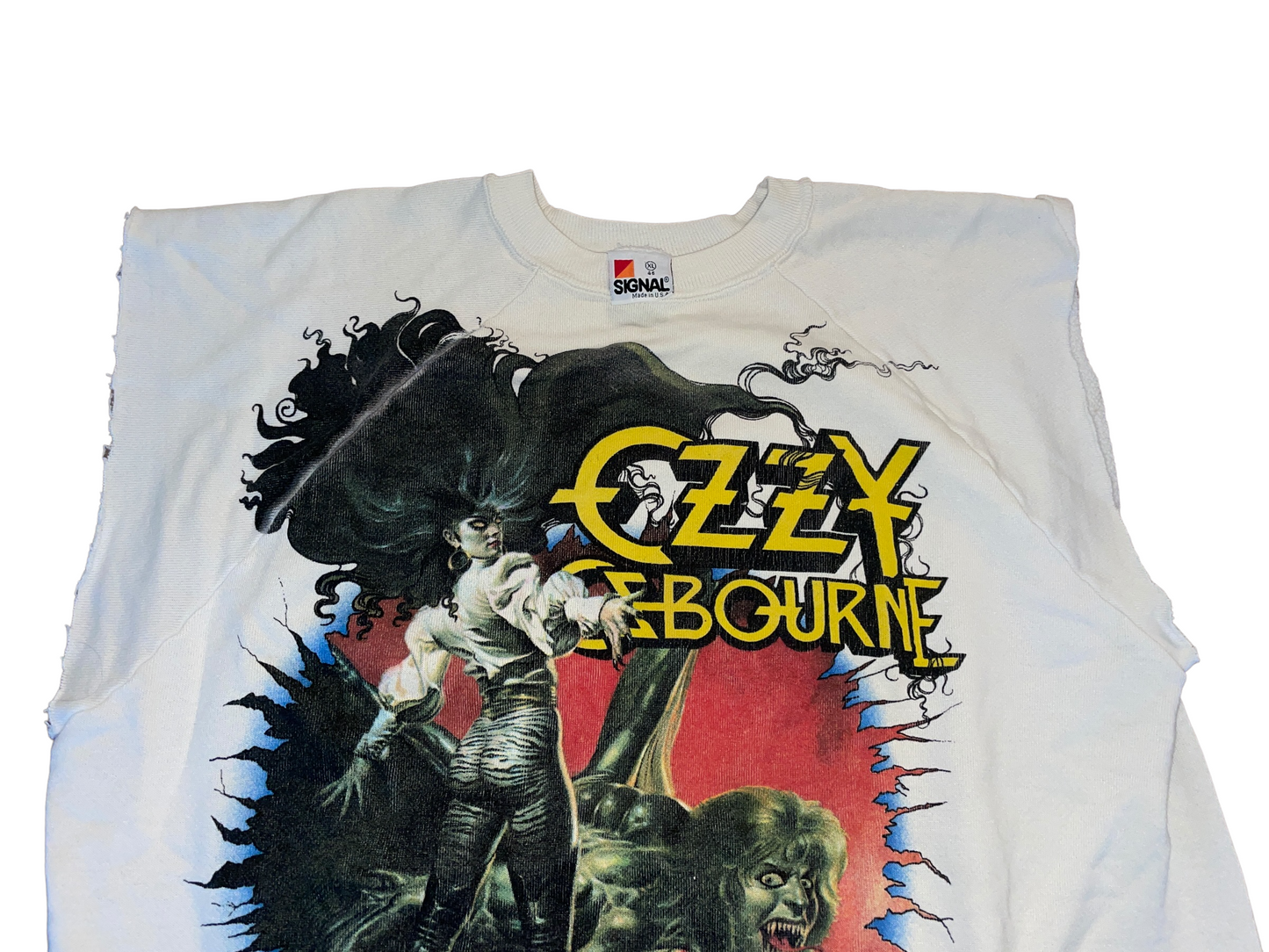 Vintage 1986 Ozzy Osbourne The Ultimate Sin Sweatshirt