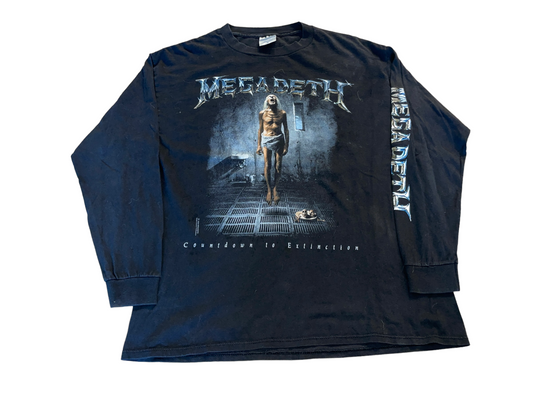 Vintage 1992 Megadeth Long Sleeve
