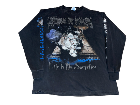 Vintage 1999 Cradle of Filth RIP Positive T-Shirt