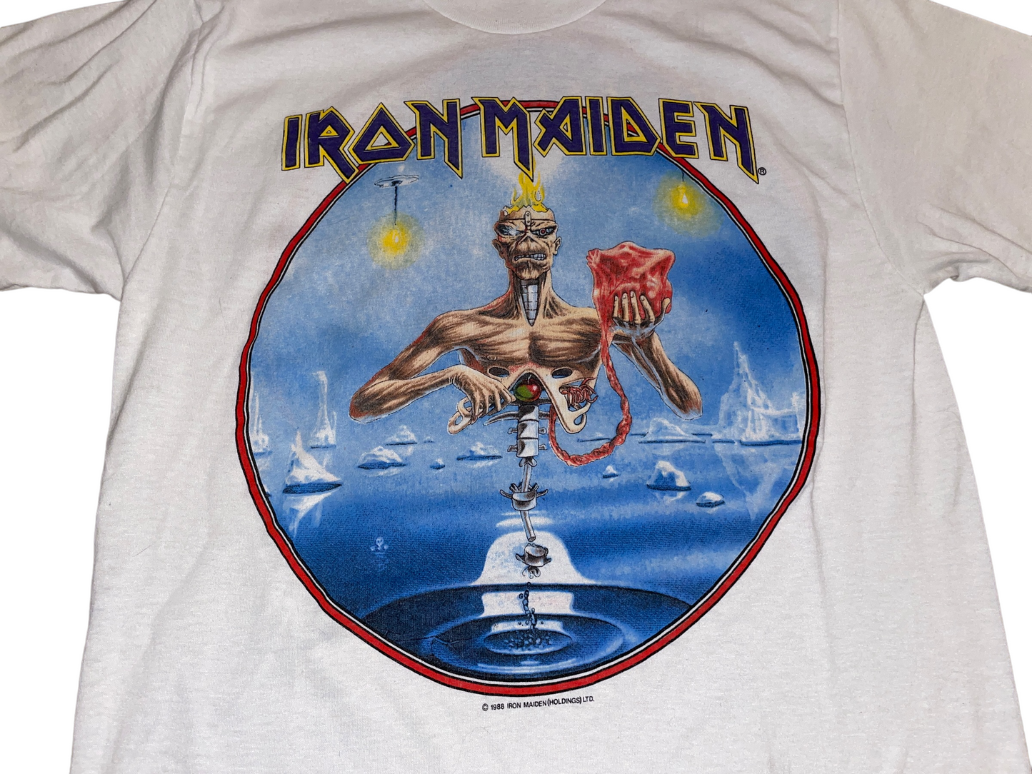Vintage 1988 Iron Maiden Seventh Son T-Shirt