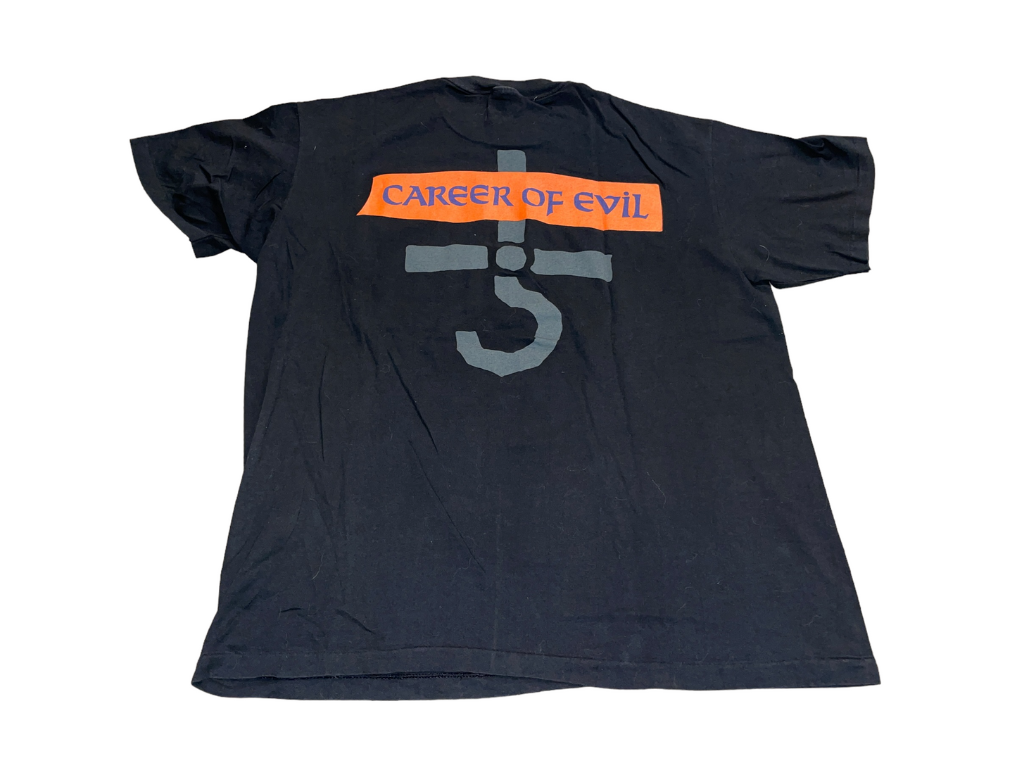 Vintage 1990 Blue Oyster Cult Career of Evil T-Shirt