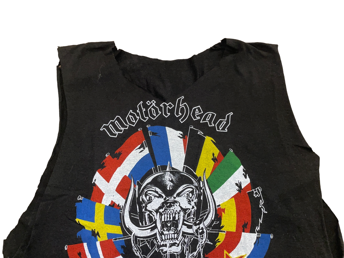 Vintage 1989 Motorhead Europe Tour T-Shirt