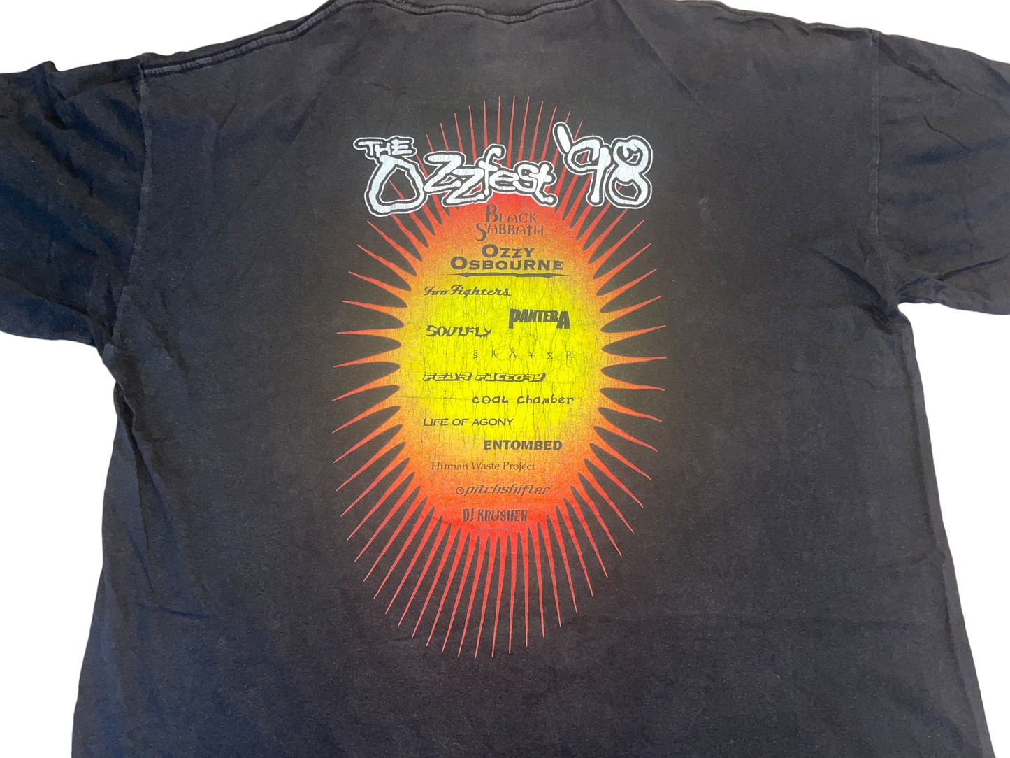 Vintage 1998 Ozzfest Ozzy Osbourne T-Shirt