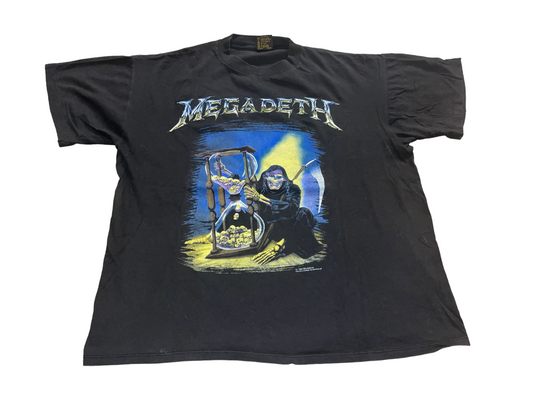 Vintage 1993 Megadeth Countdown to Extinction T-Shirt