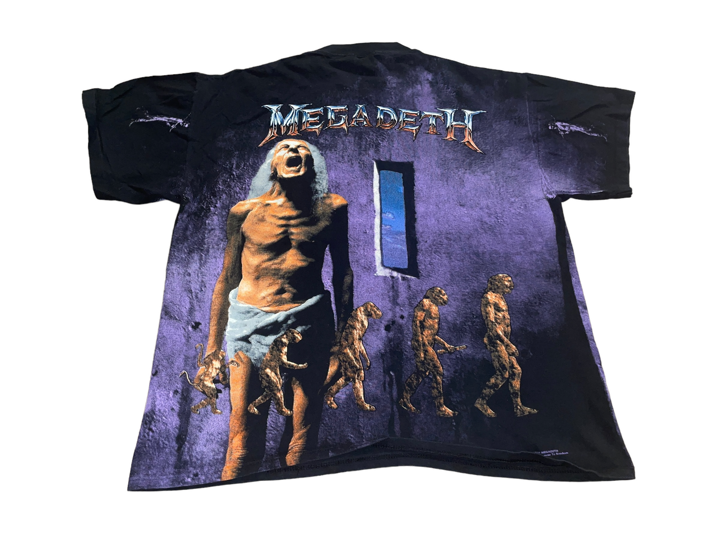 Vintage 1992 Megadeth All Over Print T-Shirt