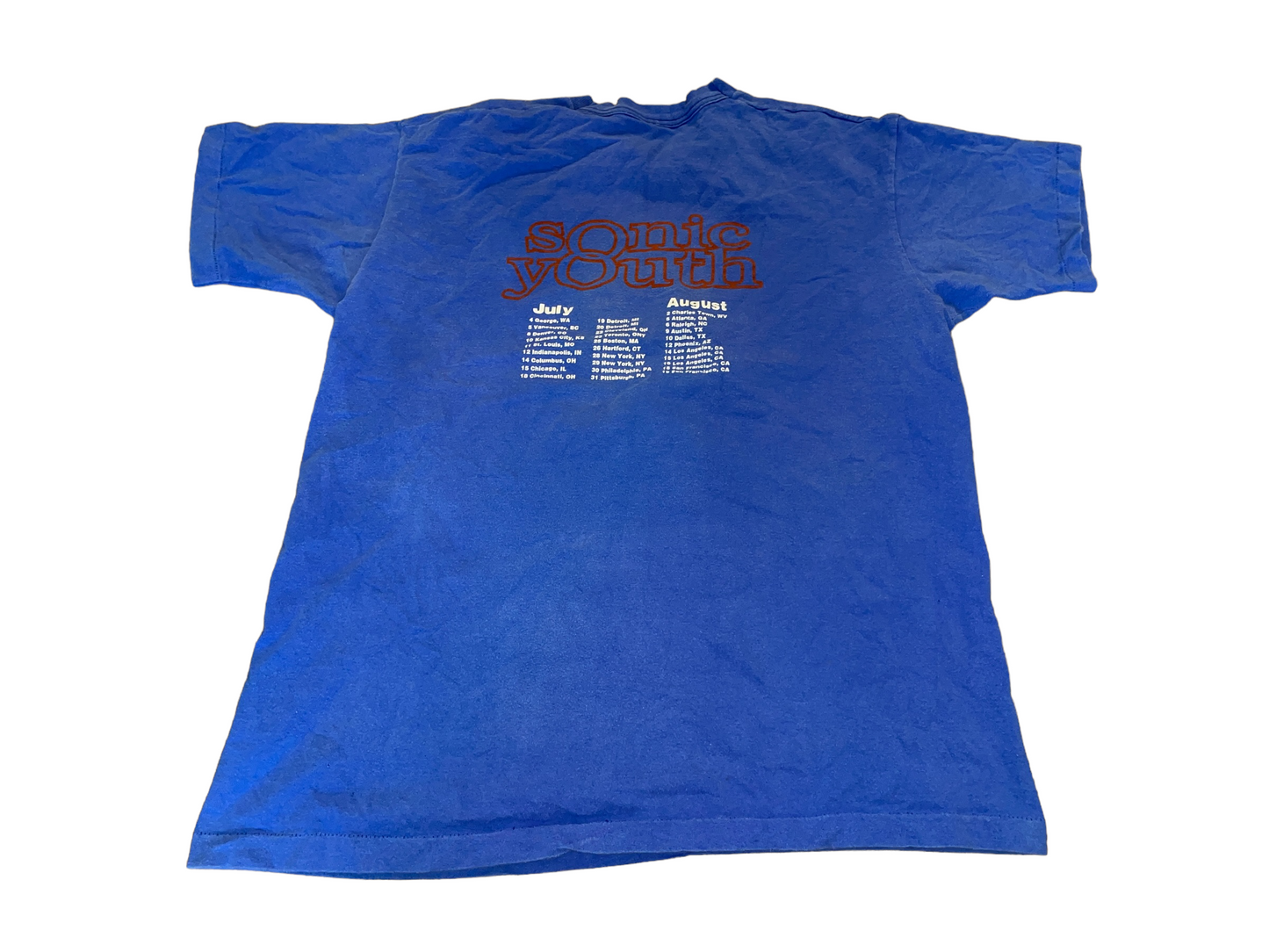 Vintage 1995 Sonic Youth Washing Machine T-Shirt