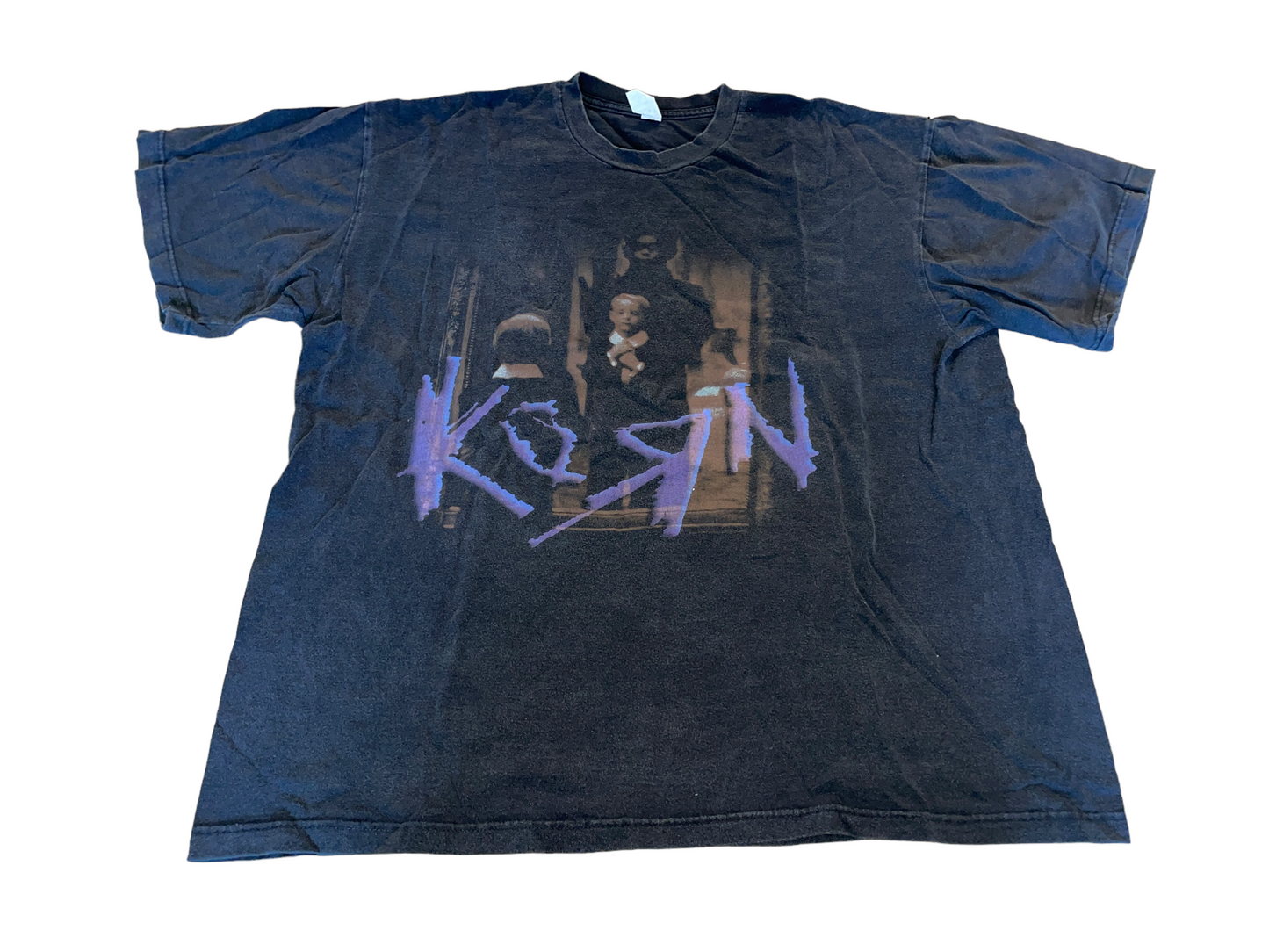 Vintage 1997 Korn Life is Peachy T-Shirt