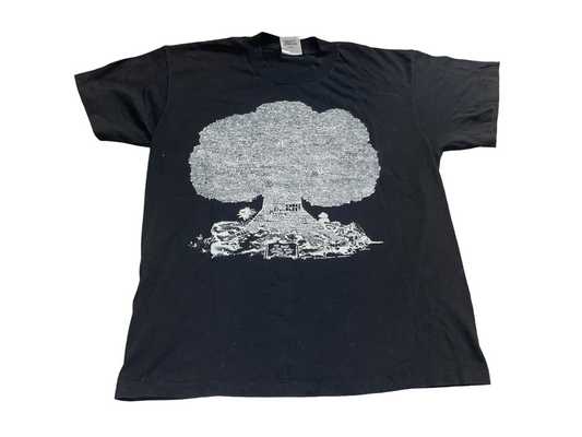 Vintage 1989 Family Tree of British Rock T-Shirt
