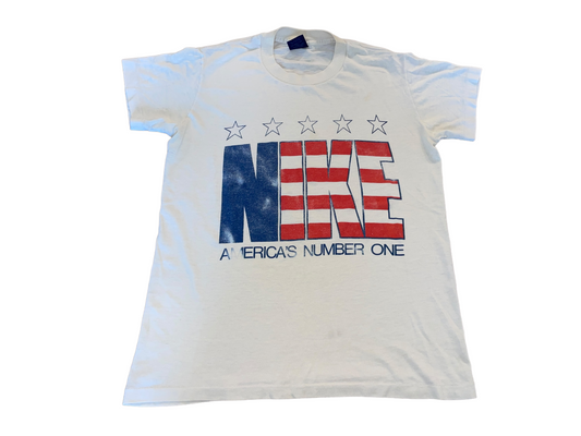 Vintage 80's Nike America's Number One T-Shirt