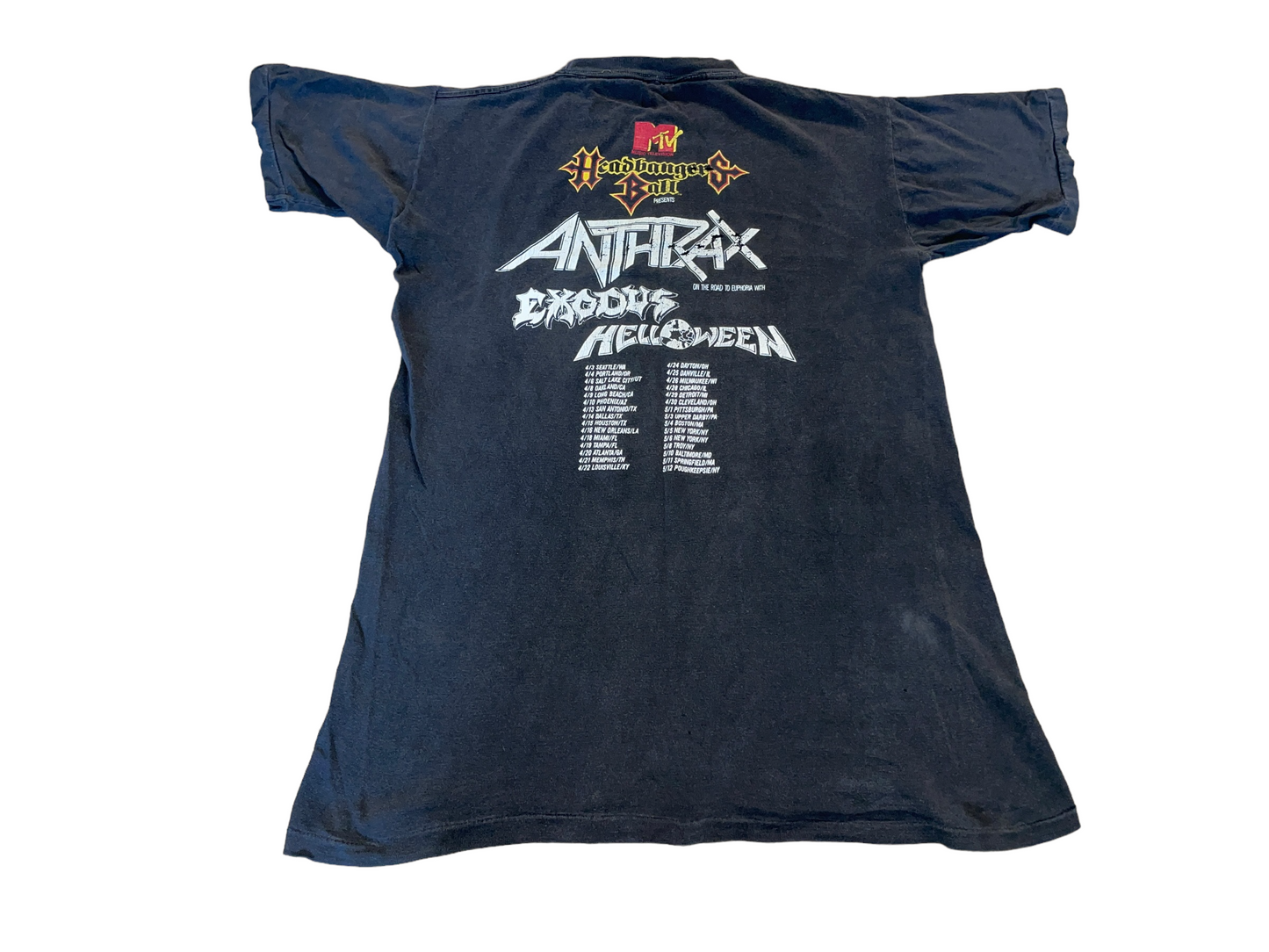 Vintage 80's MTV Headbanger's Ball T-Shirt