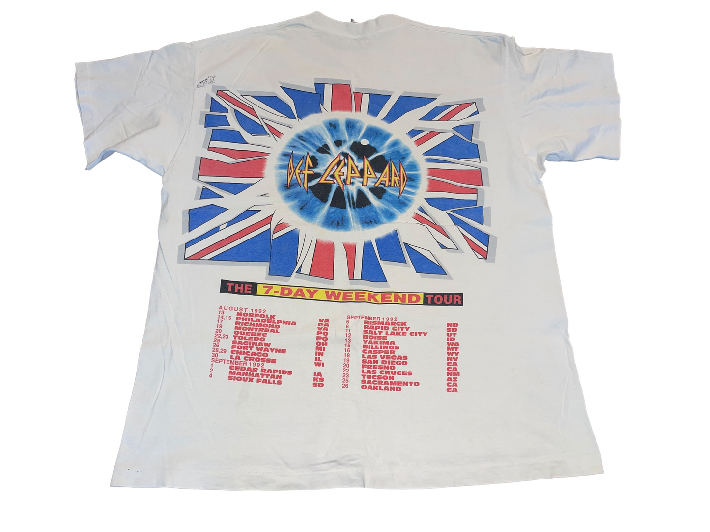 Vintage 1992 Def Leppard T-Shirt