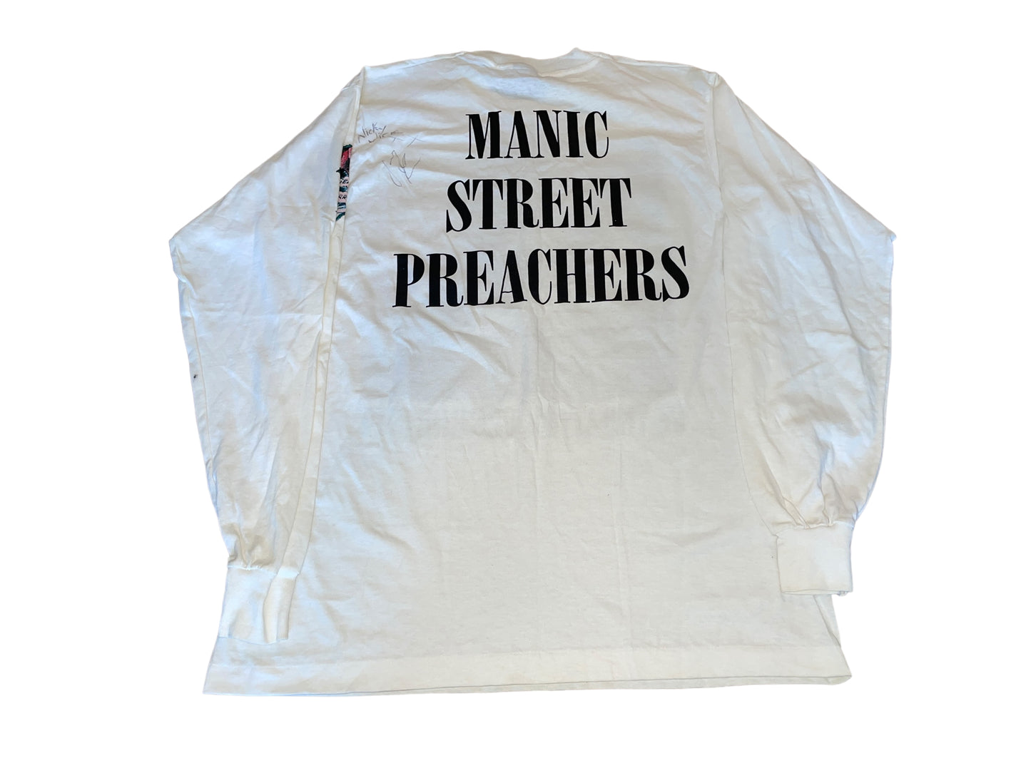 Vintage 90's Manic Street Preachers Long Sleeve