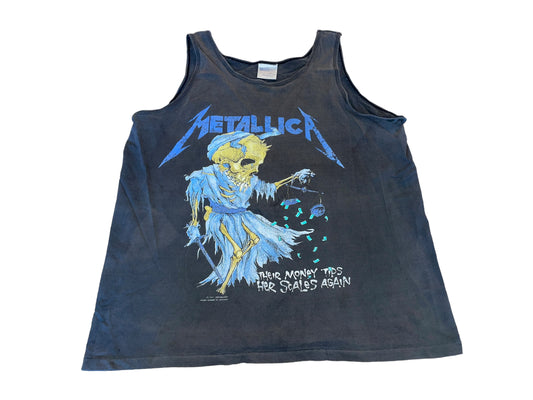 Vintage 80's Metallica Tank Top