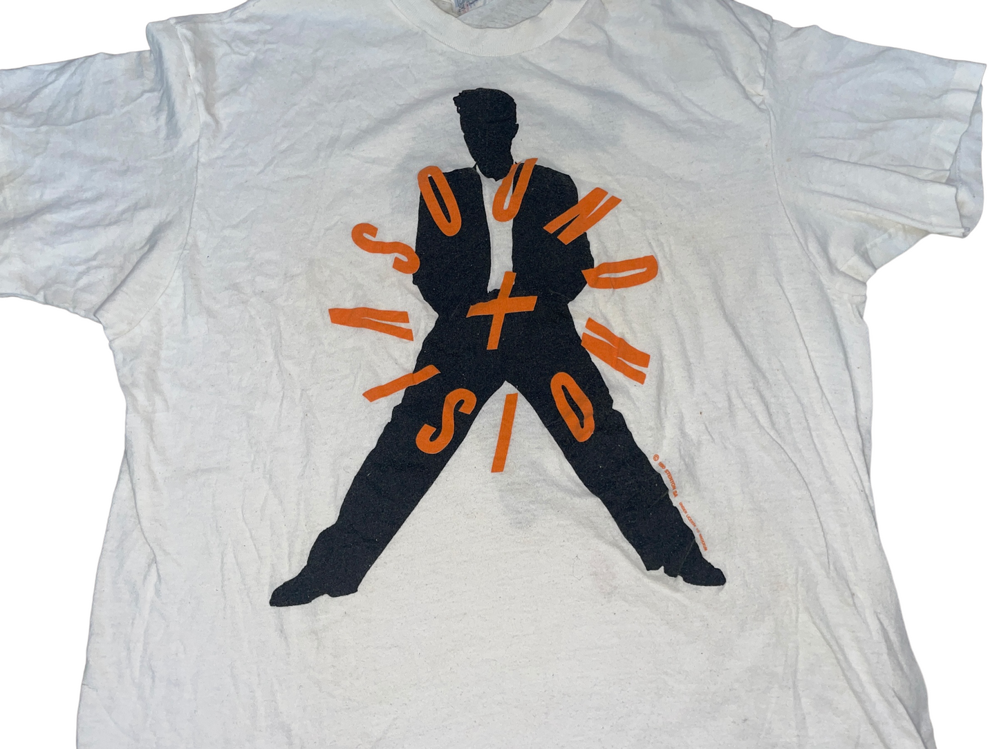 Vintage 1990 David Bowie Sound Vision T-Shirt