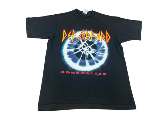 Vintage 90's Def Leppard Adrenalize Tour T-Shirt