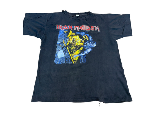 Vintage 1990 Iron Maiden No Prayer For The Dying T-Shirt
