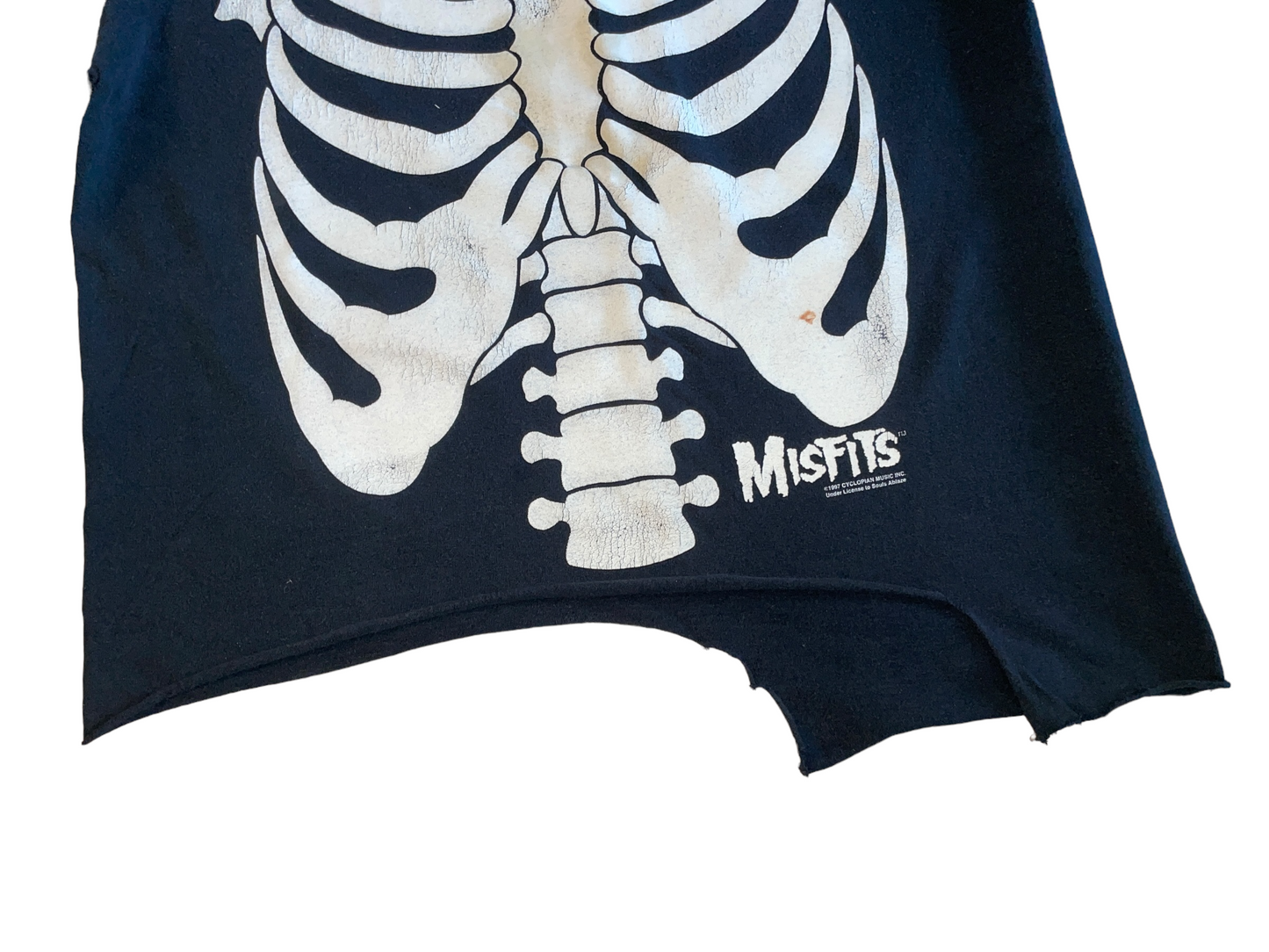 Vintage 1997 Misfits Skeleton Long Sleeve T-Shirt