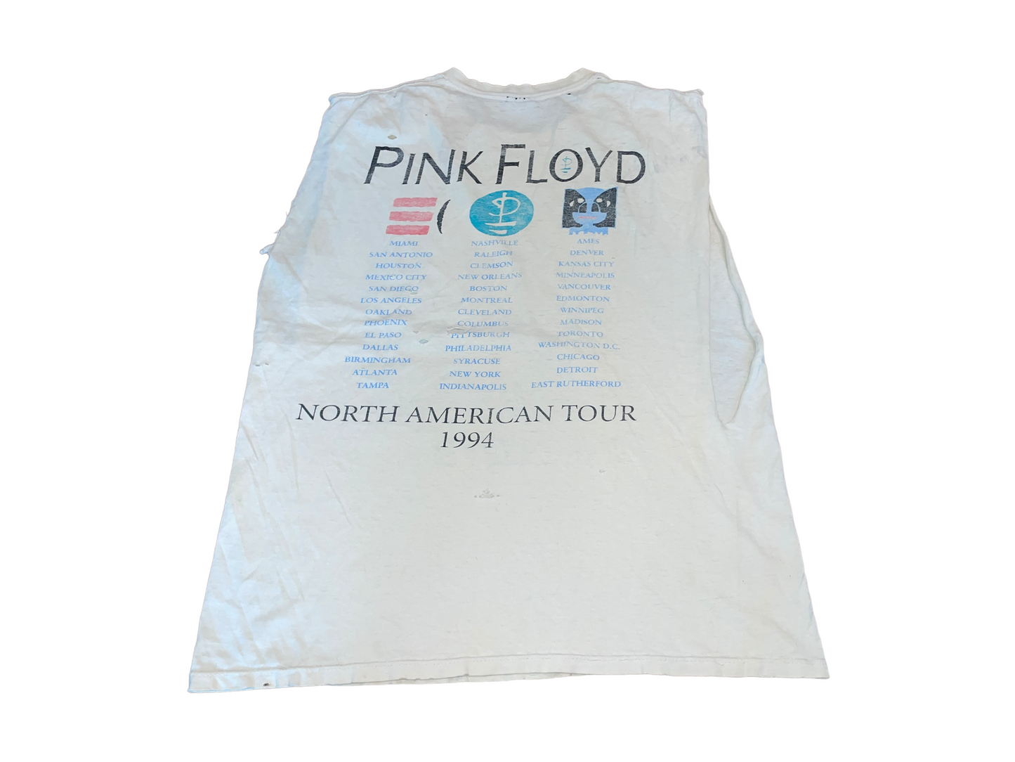 Vintage 1994 Pink Floyd North American Tour T-Shirt