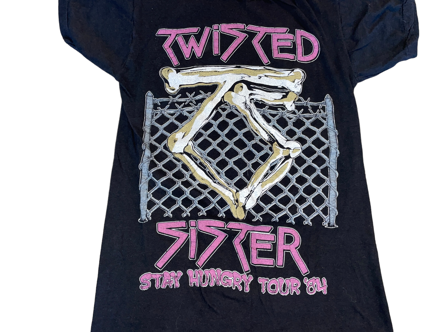 Vintage 1984 Twisted Sister Stay Hungry Tour T-Shirt