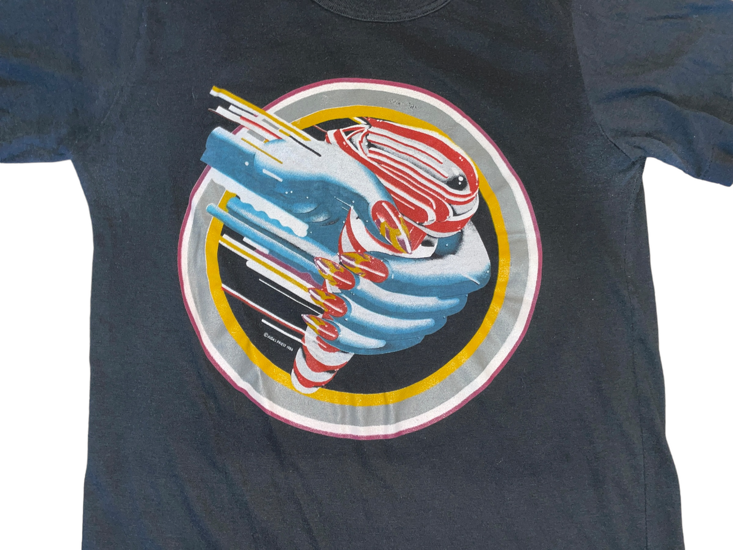 Vintage 1986 Judas Priest Fuel For Life Tour T-Shirt