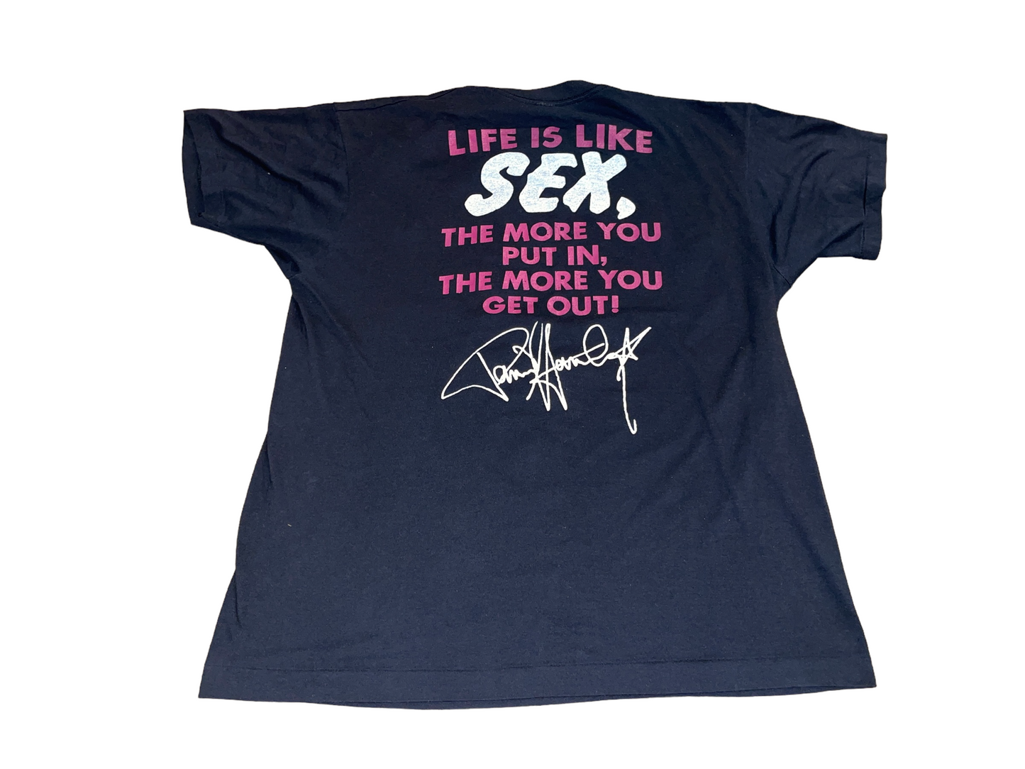 Vintage 1988 Kiss Life is Like Sex T-Shirt