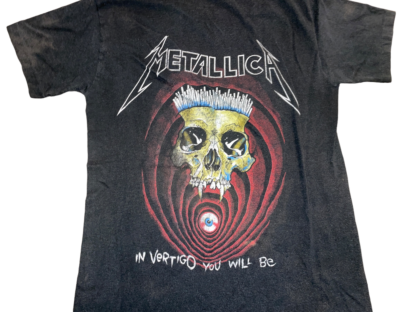 Vintage 1988 Metallica Shortest Straw Vertigo T-Shirt