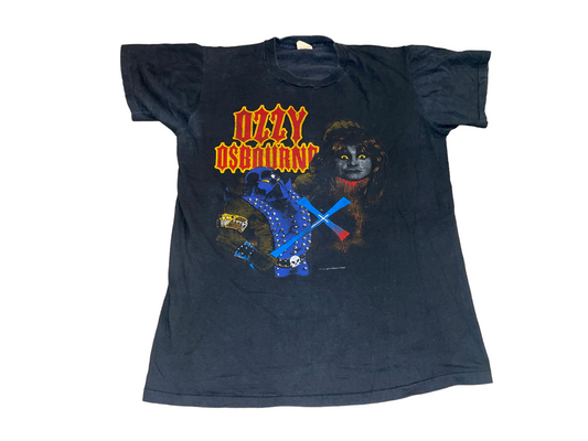 Vintage 1982 Ozzy Osbourne Diary of a Madman T-Shirt