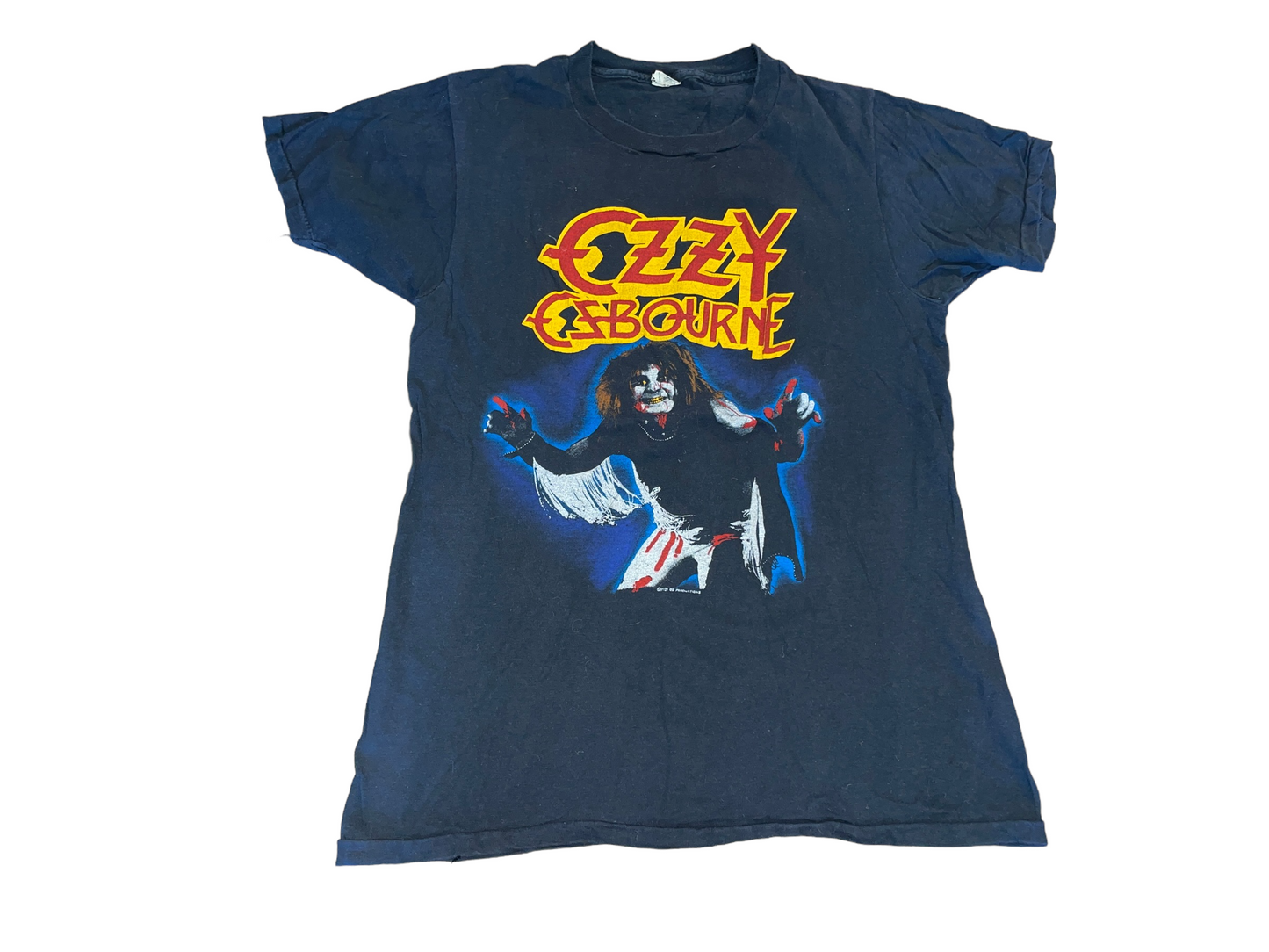 Vintage 1981 Ozzy Osbourne Diary of a Madman T-Shirt Large
